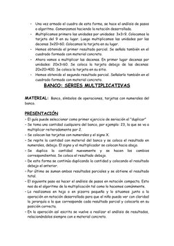 -
Una vez armado el cuadro de esta forma, se hace el análisis de pasos
o algoritmo. Comenzamos haciendo la notación desarroll