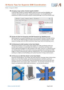 50 Tips for Effective Navisworks BIM Coordination | PDF | Autodesk ...