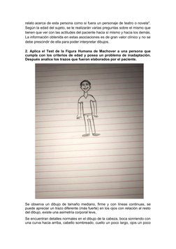 Test de la Figura Humana de Machover | PDF | Dibujo | Sicología