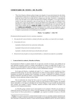 COMENTARIO DE TEXTO 2 DE PLATÓN.
-
"Pues bien Glaucón, debemos aplicar íntegra esta alegoría a lo que anteriormente ha sido d