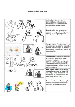 Atividade sobre Calor e Temperatura 7º Ano | PDF