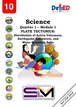PlateTectonics Grade 10 | PDF | Plate Tectonics | Earthquakes