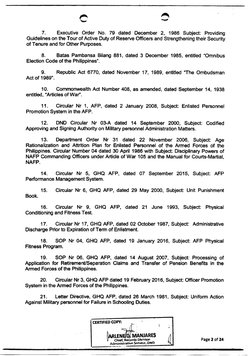 Circular 11 AFP Attrition System | PDF