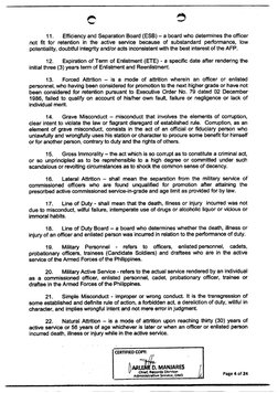 Circular 11 AFP Attrition System | PDF