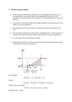 False Position Method Explained | PDF | Discrete Mathematics | Analysis
