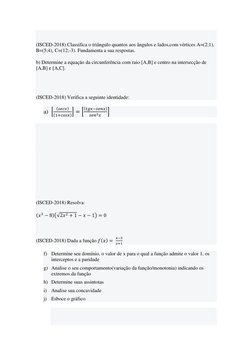 (ISCED-2018) Classifica o triângulo quantos aos ângulos e lados,com vértices A=(2;1), 
B=(5;4), C=(12;-3). Fundamenta a sua