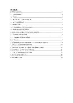 INDICE
INTRODUCCIÓN..........................................................................................................