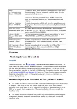 Trfc Table TRFC and QRFC in SAP Explained | PDF | Scheduling (Computing ...