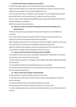 8085 Microprocessor Lab Viva Questions | PDF | Central Processing Unit ...