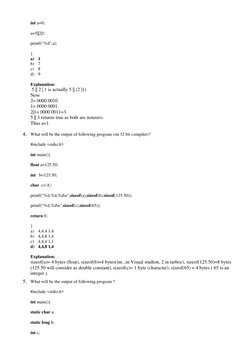 TCS Coding Output Analysis | PDF | Integer (Computer Science ...