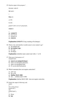 TCS Coding Output Analysis | PDF | Integer (Computer Science ...