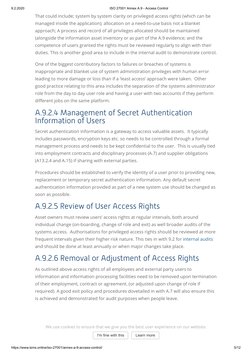 9.2.2020
ISO 27001 Annex A.9 - Access Control
https://www.isms.online/iso-27001/annex-a-9-access-control/
5/12
Datenschutzerk