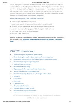 9.2.2020
ISO 27001 Annex A.9 - Access Control
https://www.isms.online/iso-27001/annex-a-9-access-control/
9/12
Datenschutzerk