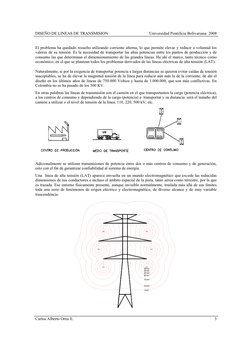 DISEÑO DE LINEAS DE TRANSMISION 
Universidad Pontificia Bolivariana  2008
Carlos Alberto Ortiz E. 
3
El problema ha quedado r