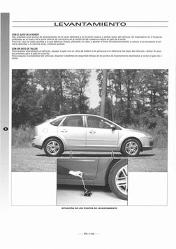 LEVANTAIVII ENTD
CON EL GATO DE A BORDO
Hay previstos unos puntos de levantamiento en la parte delantera y en la parte traser