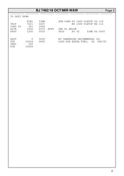 BJ 7482/18 OCT/MIR-WAW
 Page 2
2
--------- --------- --------- --------- --------- --------- --------
TO DEST EPWA