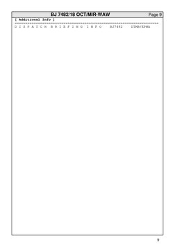 BJ 7482/18 OCT/MIR-WAW
 Page 9
9
[ Additional Info ]
--------------------------------------------------------------------
D I