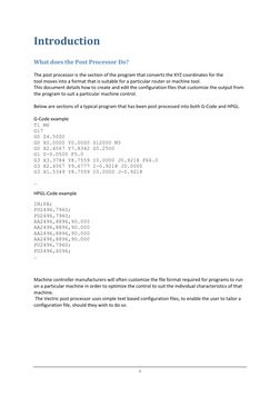 Vectric Post Processor Editing Guide | PDF | Parameter (Computer ...