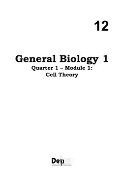 General Biology 1: Quarter 1 - Module 1: Title: Cell Theory | PDF ...