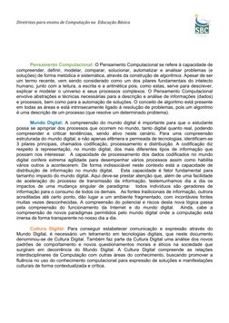 Diretrizes para ensino de Computação na  Educação Básica             
 
                                 
 
 
 
 
 
Pensame