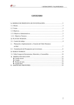 < SISTEMA EXPERTO –TA