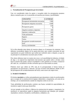 < SISTEMA EXPERTO –TA