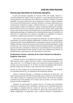Actores Que Intervienen en El Proceso Educativo | PDF | Plan de ...