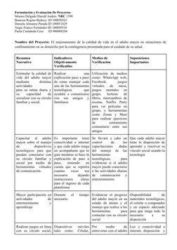 Mejora de Vida para Adultos Mayores | PDF | Vejez | Adultos