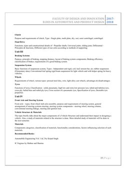 FACULTY OF DESIGN AND INNOVATION 
 B.DES IN AUTOMOTIVE AND PRODUCT DESIGN 
2017-
2018 
 
 
15 | P a g e  
 
Clutch  
Purpose