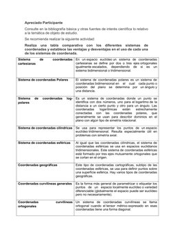 Apreciado Participante
Consulte en la bibliografía básica y otras fuentes de interés científica lo relativo
a la temática de