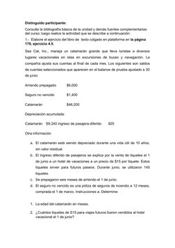 Distinguido participante:
Consulte la bibliografía básica de la unidad y demás fuentes complementarias 
del curso; luego real