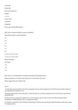 Ab Initio Component Usage and Tips | PDF | Parameter (Computer ...