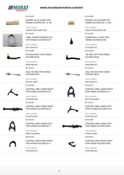 Honda Accord OEM Parts Catalog | PDF | Propulsion | Vehicle Technology