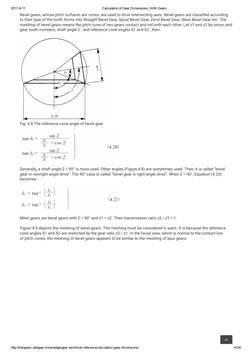 Bevel Gear Design Calculations Guide | PDF | Gear | Kinematics