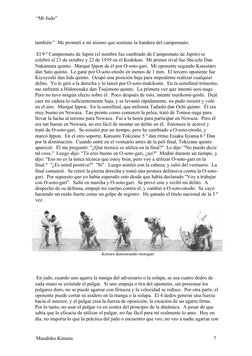 “Mi Judo”
también."  Me prometí a mí mismo que sostiene la bandera del campeonato. 
 El 9 º Campeonato de Japón (el nombre fu