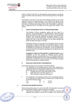 Asphalt Wearing and Binder Course Guidelines | PDF | Road Surface ...