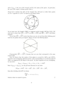 Spherical Geometry Fundamentals | PDF | Sphere | Vertex (Geometry)