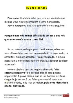 10 
Facebook: Mente Milionária