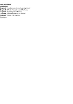 Mastering Accelerated Learning Techniques | PDF | Memory | Learning