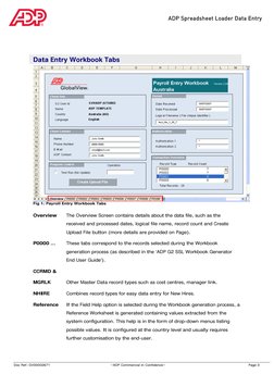 ADP G2 Spreadsheet Loader Data Entry: End-User Guide | PDF | Worksheet ...