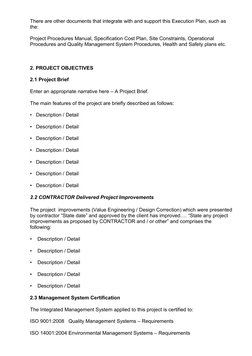 Construction Project Execution Plan | PDF | Specification (Technical ...