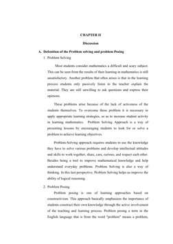 Problem Solving vs. Problem Posing in Math | PDF | Constructivism ...