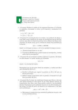 Universidad del Quind´ıo
Seguridad y Salud en el Trabajo
Parcial 3. Matem´aticas generales
Lic. Willy Mora Botero
1. (1.0 pun