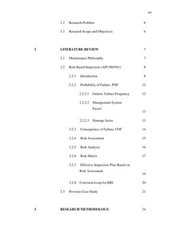 viii 
 
 
1.2     Research Problem 
6 
 
1.3     Research Scope and Objectives 
6 
 
 
 
2 
LITERATURE REVIEW 
7 
 
2.1     M