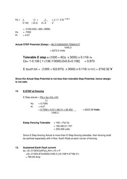 Earth Mat Design for 33 kV Substation | PDF | Electrical Resistivity ...