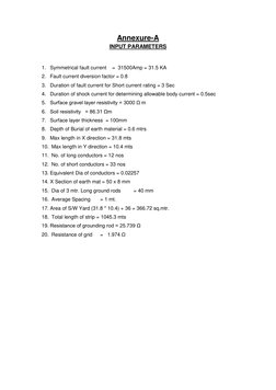 Earth Mat Design for 33 kV Substation | PDF | Electrical Resistivity ...