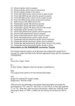 Toyota Self-Diagnostic Error Codes Guide | PDF | Anti Lock Braking ...