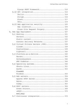 Django REST Framework........................ 310
4.12 API integration.............................. 312
Twilio..............