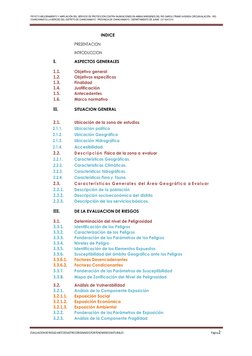 PROYECTO: “MEJORAMIENTO Y AMPLIACIÓN DEL SERVICIO DE PROTECCIÓN CONTRA INUNDACIONES EN AMBAS MÁRGENES DEL RIO GAROU (TRAMO AV