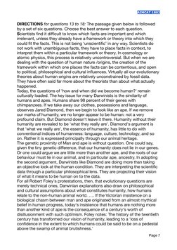 AIMCAT 1802 
DIRECTIONS for questions 13 to 18: The passage given below is followed 
by a set of six questions. Choose the be